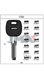 LLAVE SEGURIDAD LATÓN CI-76.P